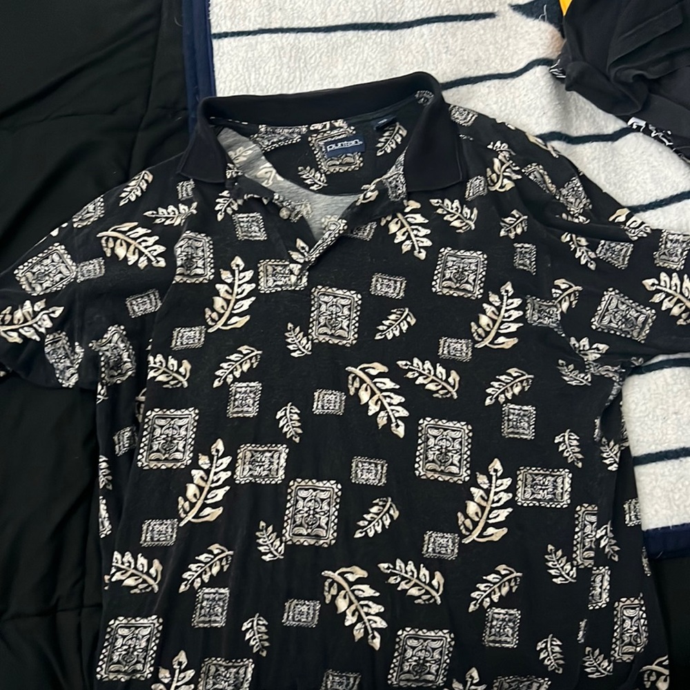 Puritan Hawaiian polo